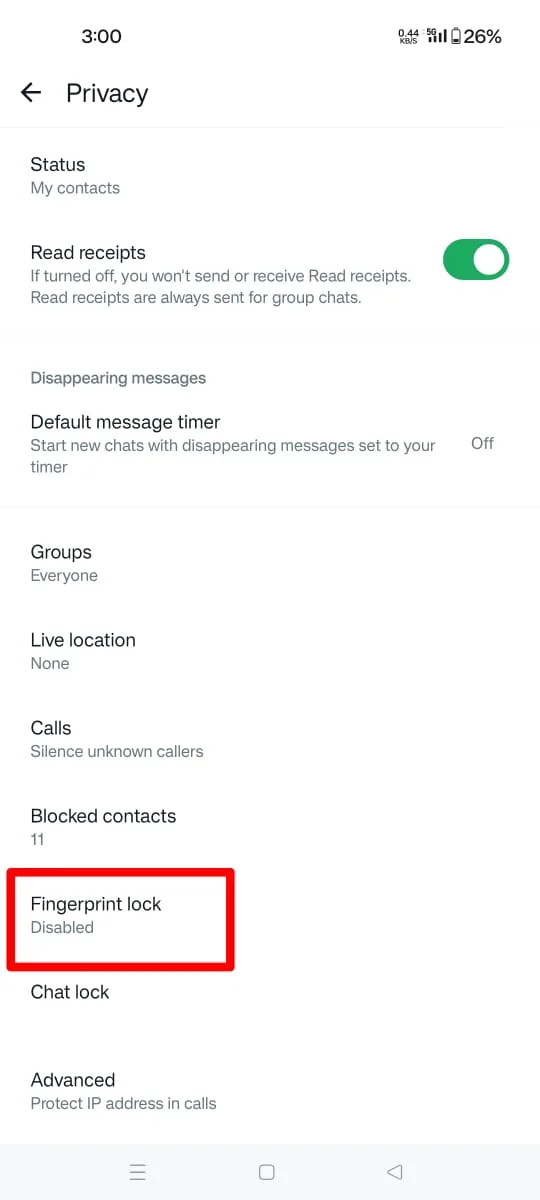 WhatsApp Par Lock Kaise Lagaye