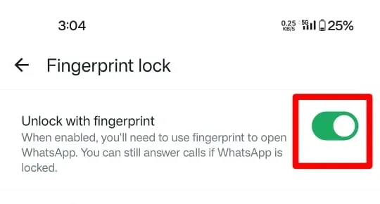 WhatsApp Par Lock Kaise Lagaye