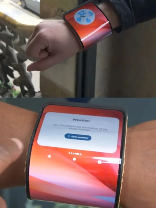 motorola bendable phone