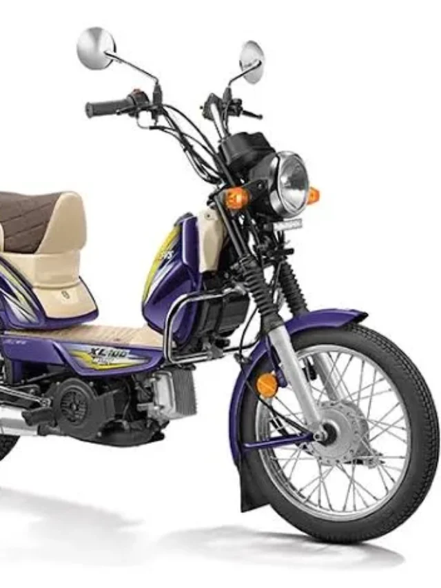 TVS XL100: सामान ढोने के लिए बेहतरीन बाइक, 80km तक की रेंज